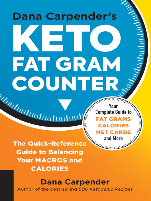 Title details for Dana Carpender's Keto Fat Gram Counter by Dana Carpender - Available